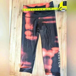 Tie dye Peloton capri leggings